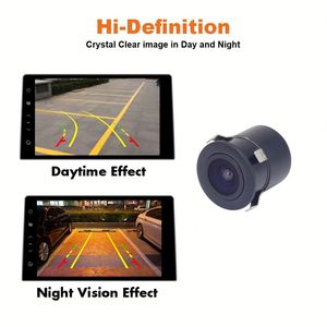 Caméra de recul de voiture étanche automatique Belo 1080P caméra de recul de voiture noire à 170 degrés avec ligne de stationnement mobile - Product Image 4