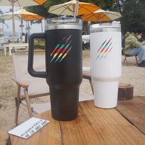 <span class=keywords><strong>Vaso</strong></span> Térmico de Acero Inoxidable con Recubrimiento y Logotipo Personalizado, 40 oz, con Asa, Tipo <span class=keywords><strong>Stanley</strong></span> Cup, <span class=keywords><strong>Vaso</strong></span> Aislado, Gobelet Isotherme - Product Image 5