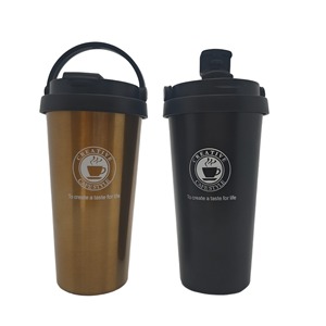 <span class=keywords><strong>Gourde</strong></span> d'eau isotherme en acier inoxydable 304 à double paroi de 500 ml avec poignée, personnalisable avec logo, pour le sport et la gym - Product Image 4