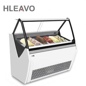Comercial helado <span class=keywords><strong>de</strong></span> hielo frío crema <span class=keywords><strong>vitrina</strong></span> refrigerador del Gabinete <span class=keywords><strong>de</strong></span> exhibición - Product Image 2