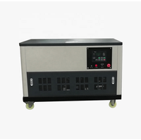 Générateur d'essence triphasé 40 kW à faible bruit, refroidi par eau, AVR 100 % cuivre pour utilisation sur chantier