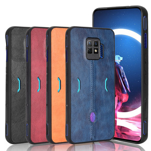 Funda protectora ligera de piel de vaca con patrón de cuero PU para teléfono móvil <span class=keywords><strong>ZTE</strong></span> Nubia <span class=keywords><strong>Red</strong></span> <span class=keywords><strong>Magic</strong></span> <span class=keywords><strong>7</strong></span> <span class=keywords><strong>Pro</strong></span> - Product Image 2