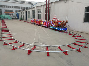 Manèges de Noël <span class=keywords><strong>Train</strong></span> attraction <span class=keywords><strong>train</strong></span> <span class=keywords><strong>train</strong></span> pour enfants et adultes thème de Noël - Product Image 5