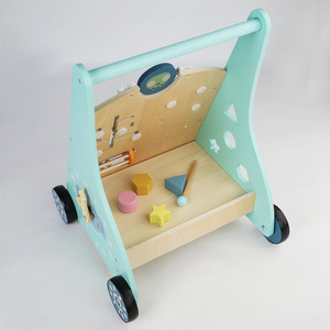 Derniers modèles de jouets en bois pour le développement des enfants, trotteurs multifonctionnels pour apprendre à marcher, pour bébés, garçons et filles - Product Image 5