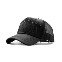 Gorras Personalizadas de Béisbol de Cuero con Estampado 3D, Visera Curva, Lazo de Leopardo y Detalles de Goma, Modelo Thirty-one 31