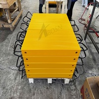 Blocs UHMWPE robustes UHMW plaque de Support de grue en plastique polyéthylène