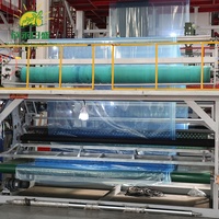 Film de serre SERNZO résistant aux UV, super résistant, en polyoléfine, largeur 20 m, rouleau de couverture sans joint pour serre à grand envergure, fleurs