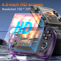 QBUY D40 MAX Android Handheld-Videospielkonsole WLAN Online-Kampf 5000 mAh 4-Zoll-Bildschirm Retro Tragbare Pocket-Gaming-Player