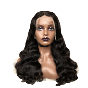 Peluca de Cabello Humano Vietnamita de Alta Calidad y Doble Trama, con Ondas Largas y Densas, Cabello Virgen - Product Image 1