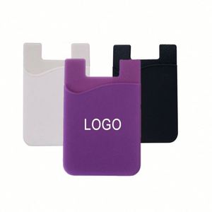 Funda de Silicona con Adhesivo Fuerte y Logotipo Personalizado, Tarjetero para Teléfono, Compatible con Todos los Smartphones - Product Image 5