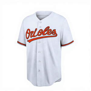 เสื้อเบสบอลผู้ชาย XEEP Customize รุ่น XC-BBU-21 ผ้าโพลีเอสเตอร์ พิมพ์ลายด้วยความร้อน แขนสั้น ระบายอากาศได้ดี ทรงสปอร์ต - Product Image 1