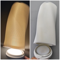 Lumière LED sous-armoire USB 5V, blanc chaud/blanc froid CCT, pour modèle de lampe de nuit LED imprimée en 3D, composant MH001