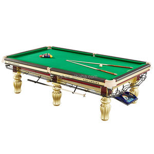 Nouvelle conception de table de <span class=keywords><strong>billard</strong></span> de style chinois de 9 pieds de la marque S.Q.F, pour la maison, les loisirs et le divertissement, avec plateau en ardoise et poches en nylon écologiques - Product Image 1