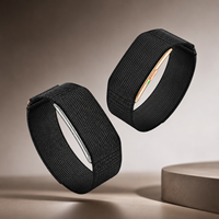 Bracelet intelligent sans écran Fashion S07, suivi d'activité, moniteur de fréquence cardiaque, suivi du sommeil, rappel de messages, bracelet intelligent sportif