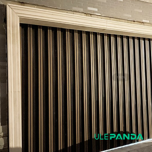 Alliage d'aluminium Nouvelle <span class=keywords><strong>porte</strong></span> de <span class=keywords><strong>garage</strong></span> automatique combinée noire pour villa <span class=keywords><strong>Porte</strong></span> de <span class=keywords><strong>garage</strong></span> moderne - Product Image 2