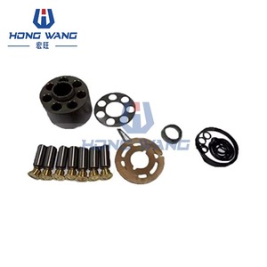 Kit de réparation de pompe hydraulique pour excavatrice : bloc-cylindres, entretoise de retenue, plaque de retenue de sabot de piston, plateau oscillant (A) - Product Image 4