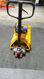 Shuncha Factory New Direct 2 Ton Capacity Mão Hidráulica Caminhão De Paletes Manual Escala Empilhadeira Jack Stock - Product Image 4