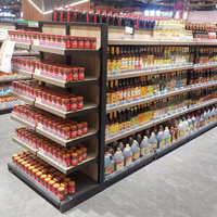 Étagères de magasin très vendues, rayonnages de supermarché, gondoles, étagères de supermarché