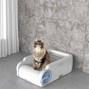 Smart Electric Basin Cat <strong>Litter</strong> Box Odor-Proof Function Easy Clean Feature Environmental Protection <strong>Automatic</strong> Cat <strong>Litter</strong> <strong>Tray</strong> - Product Image 1