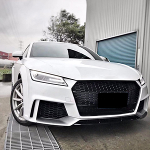 Kits Bodi Style TTRS TT <span class=keywords><strong>TTS</strong></span> Pare-chocs avant avec grille en nid d'abeille pour <span class=keywords><strong>Audi</strong></span> TT <span class=keywords><strong>TTS</strong></span> 2015 <span class=keywords><strong>2016</strong></span> 2017 2018 2019 - Product Image 6