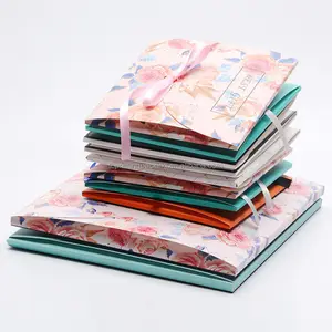Personalized cheap price kraft paper envelope packaging gift box for hijab scarf