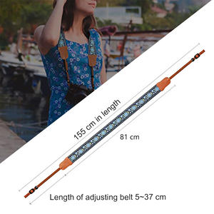 High Quality Custom Nylon Heat Screen Transfer Printing Silk Strap Adjustable <strong>Camera</strong> Neck Strap with <strong>Belt</strong> Strap - Product Image 4