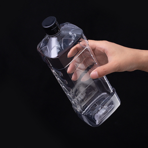 1085ml cho rõ ràng nhựa PET/PE rỗng <span class=keywords><strong>Sauce</strong></span> Dispenser lật Top cap nước tương chai cho thực phẩm đóng hộp dầu ô liu chai logo - Product Image 6