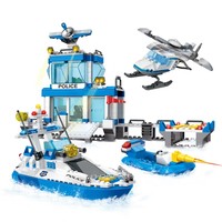 COGO Puzzle 3D Blocs de construction City Series Intelligent DIY Building Bricks Jouets pour enfants