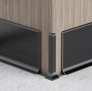 Battiscopa Autoadesivo in Acciaio Inox Decorativo per Decorazione Pareti - Product Image 6