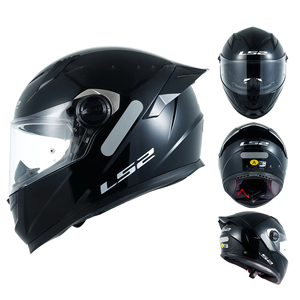 Casco de Moto Original <span class=keywords><strong>LS2</strong></span> FF300 de Verano con Doble Visor Antivaho Abatible Trasero, Abierto o Integral para Carretera con Diseño de Tiburón - Product Image 6