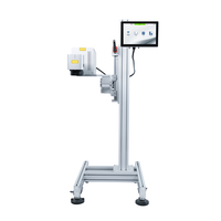 Machine de marquage laser à fibre DOCOD Venus1 Series 50W pour pièces automobiles, gravure sur métal, codes QR, codes-barres, traçabilité