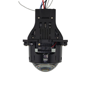 New Auto phụ kiện ánh sáng 12V 3.0 bi led Tri lăng kính đèn pha ống kính máy chiếu 120W đầu đèn laser ống kính máy chiếu - Product Image 3