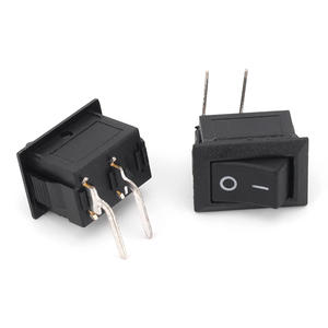 <span class=keywords><strong>2</strong></span>पिन ब्लैक क्लबफुट नाव स्विच स्क्वायर रॉकर स्विच स्क्वायर रॉकर स्विच पैनल - Product Image 3