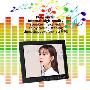 กรอบรูปดิจิตอล LCD ขนาด 10 นิ้ว IPS พร้อมฟังก์ชั่นเล่น<span class=keywords><strong>วิดีโอ</strong></span>และเพลงผ่าน USB นาฬิกา และแสดงผลแบบวนซ้ำ - Product Image 4