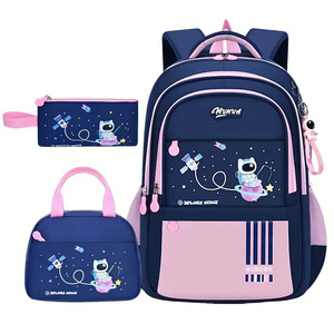 2025 <span class=keywords><strong>para</strong></span> <span class=keywords><strong>Amazon</strong></span>, mochila de escuela primaria de astronauta con explosiones transfronterizas de dibujos animados a la moda, mochila de tres piezas <span class=keywords><strong>para</strong></span> niños - Product Image 4