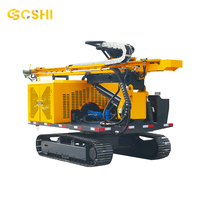 Mini-compacteur solaire pour pieux de fondation photovoltaïques, machine de battage haute efficacité pour la construction de fermes photovoltaïques
