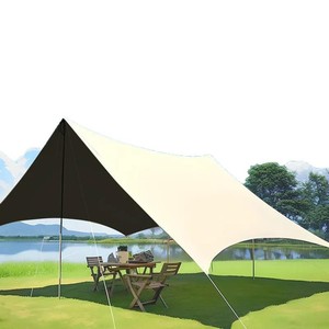 Sky <b>Canopy</b> Outdoor Camping Tent 3x3m Large Space Waterproof <b>Pop</b> <b>Up</b> Tent For 13-20 People - Product Image 3