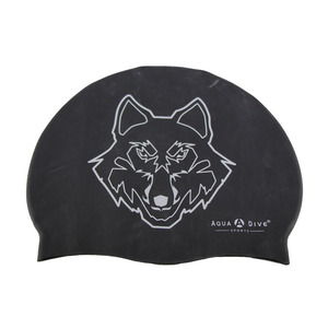 Gorro de natación de silicona con dibujos animados para niños, ajuste universal duradero - Product Image 3
