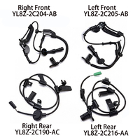 Sensor ABS Q YL8Z2C205AB YL8Z2C204AB YL8Z2C190AC YL8Z2C216AA para Ford Escape 2001-2009 Kuga 2000-2006 Mazda Tribute 2000-2008