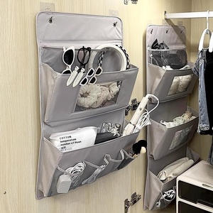 Bolsa colgante de almacenamiento <span class=keywords><strong>para</strong></span> puerta de armario de dormitorio de tela, estante de <span class=keywords><strong>pared</strong></span> montado en la <span class=keywords><strong>pared</strong></span> <span class=keywords><strong>para</strong></span> ropa interior y bolsa de almacenamiento de artículos diversos - Product Image 3