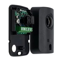 Sensor Fotocell Inframerah AC/DC 12-24V Detektor Sinar Tunggal Tahan Air Anti-Interferensi Sensor Keamanan untuk Pintu Otomatis