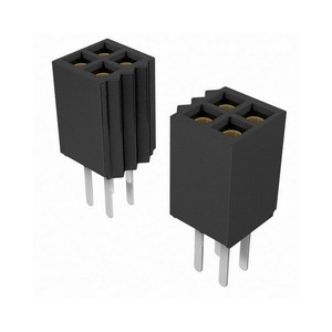 Accessoire de marque <span class=keywords><strong>SFMC</strong></span>-150-01-S-D Connecteur <span class=keywords><strong>SFMC</strong></span> Tiger Eye 100 positions 1,27 mm à trou traversant SFMC15001SD Or Noir - Product Image 1