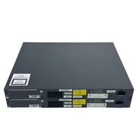 Licencia base LAN de conmutador PoE + de 48 puertos Catalyst 3650 con doble fuente de alimentación