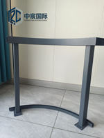 Kit de garde-corps pour escalier et porche Zhongchen, système de balustrade de sécurité moderne en métal pour usage résidentiel