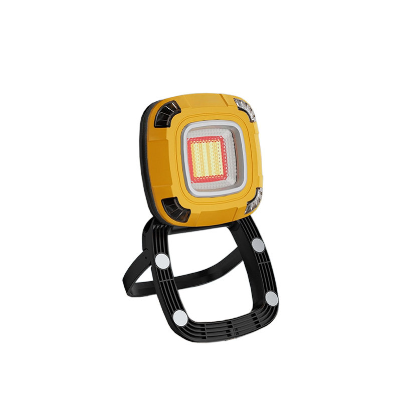 Wholesale LED ABS COB Workshop Work Light Magnetic Function 9 Lighting Modes Handheld Portable Red Warning Light Emergency IP44