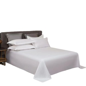 Juego de Sábanas JiaJia de 4 Piezas, Juego de Ropa de Cama Blanca, Sábana para Cama de 3 Plazas, <span class=keywords><strong>Mise</strong></span> Rengaine Lits - Product Image 6