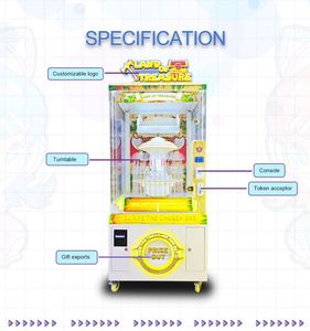 Coin-Operated Wheel of Fortune Classic Indoor Playground Toy Doll Machine <b>Blind</b> Box Gift Machine - Product Image 6