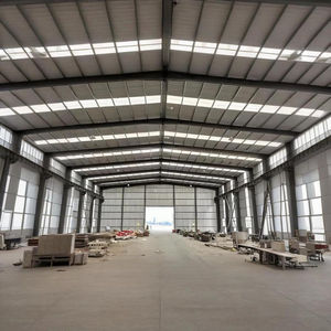 อาคารสำเร็จรูปโครงสร้างเหล็กสำเร็จรูปโรงเก็บของสำเร็จรูป - Product Image 2