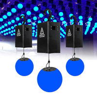 Le prix d'usine de Guangzhou a mené la boule de sphère DMX RGBW lumières cinétiques menées colorées de boule