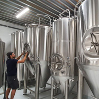 Micro-fermenteurs automatiques Unitank 2000L 3000L 5000L avec pompe et cuve sous pression pour bars et restaurants, directement de l'usine
